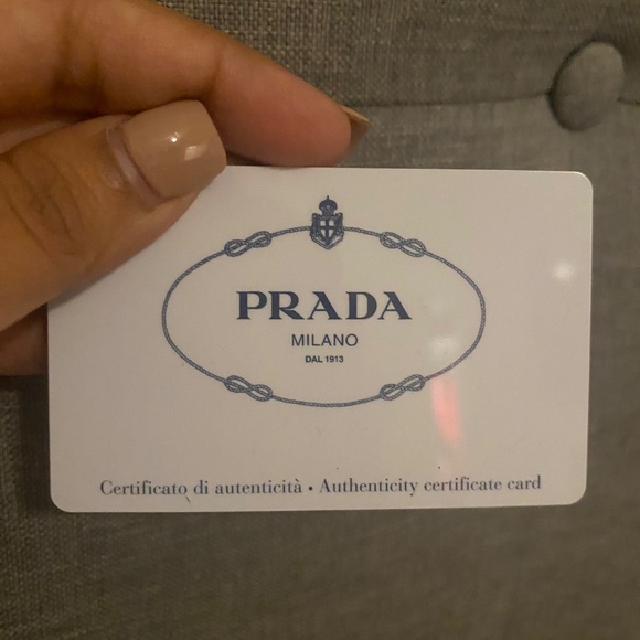 Prada Navy Blue Small Leather Wallet - Picture 9 of 9